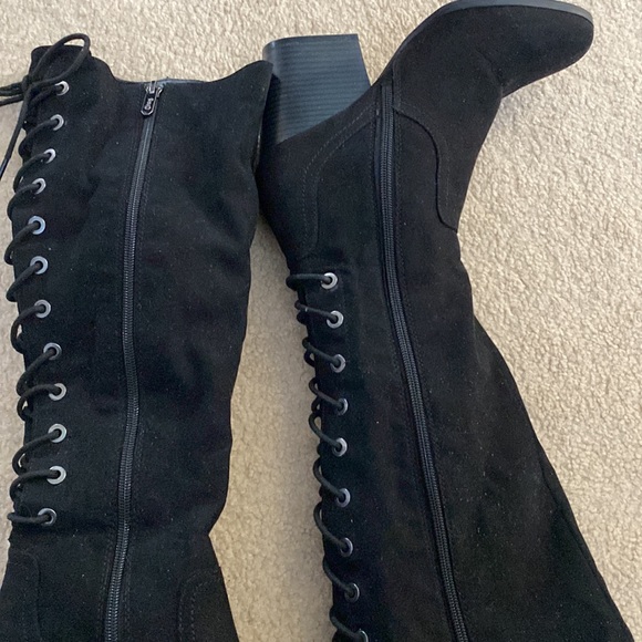 Circus by Sam Edelman back ties high boots - Picture 2 of 9